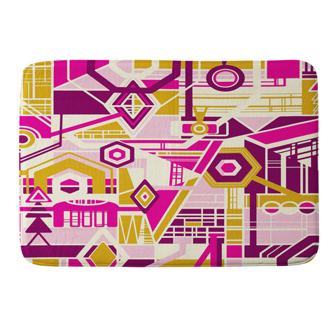 Jenean Morrison Late Night Thoughts Memory Foam Bath Mat