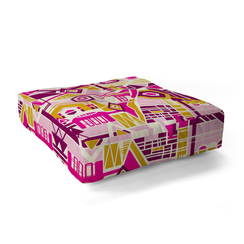 Jenean Morrison Late Night Thoughts Floor Pillow Square