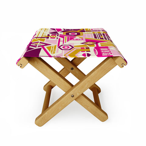 Jenean Morrison Late Night Thoughts Folding Stool