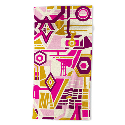 Jenean Morrison Late Night Thoughts Beach Towel