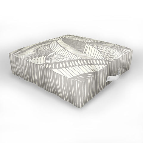 Jenean Morrison Leave The Light On Outdoor Floor Cushion