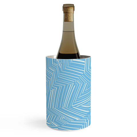 Jenean Morrison Line Break Blue Wine Chiller