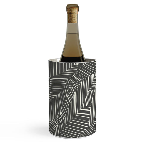 Jenean Morrison Line Break Dark Gray Wine Chiller