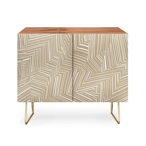 Jenean Morrison Line Break Sand Credenza