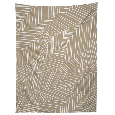 Jenean Morrison Line Break Sand Tapestry