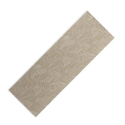 Jenean Morrison Line Break Sand Yoga Mat