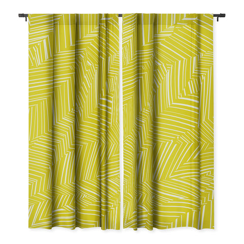 Jenean Morrison Line Break Yellow Blackout Non Repeat