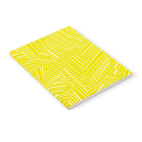 Jenean Morrison Line Break Yellow Notebook