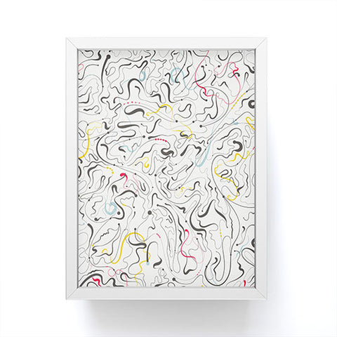 Jenean Morrison Line Dance Framed Mini Art Print