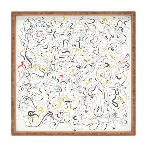 Jenean Morrison Line Dance Square Tray