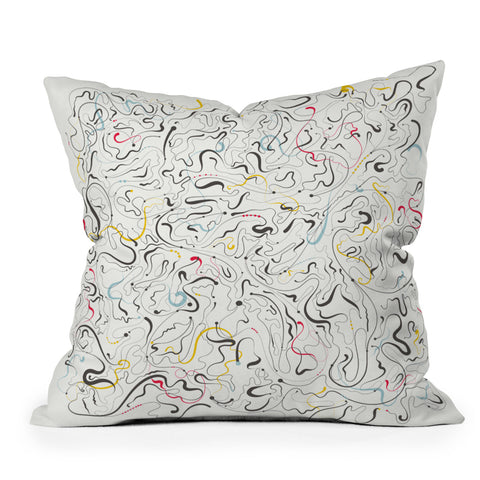 Jenean Morrison Line Dance Throw Pillow