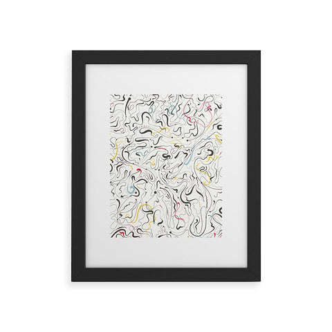 Jenean Morrison Line Dance Framed Art Print