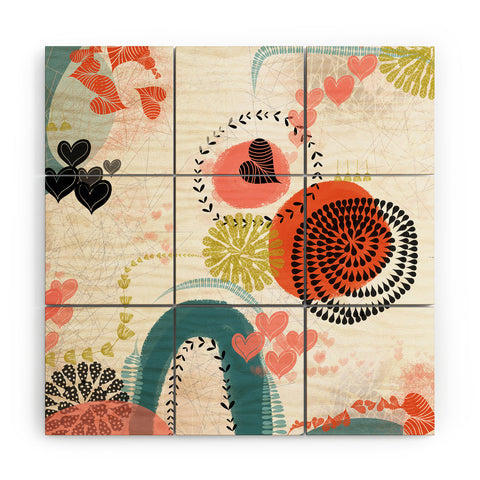 Jenean Morrison Lovelorn Wood Wall Mural