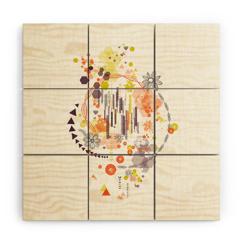 Jenean Morrison Luminary Wood Wall Mural