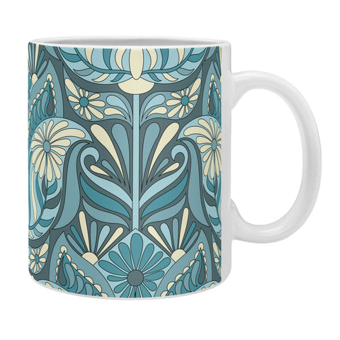 Jenean Morrison Mirror Image in Blue Coffee Mug