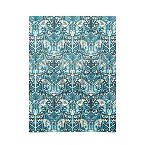 Jenean Morrison Mirror Image in Blue Poster