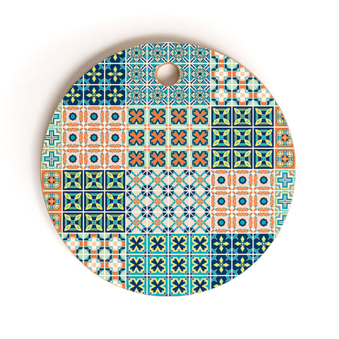 Jenean Morrison Multicultural Cutting Board Round