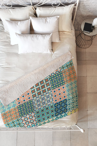 Jenean Morrison Multicultural Fleece Throw Blanket