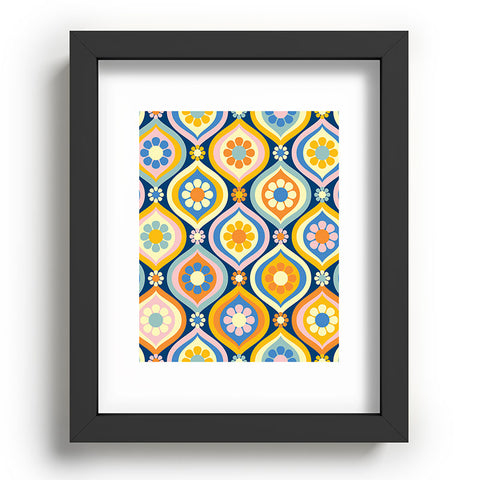 Jenean Morrison Ogee Floral Recessed Framing Rectangle