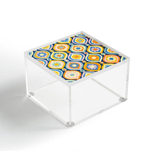 Jenean Morrison Ogee Floral Acrylic Box