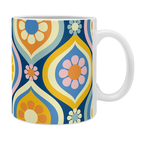 Jenean Morrison Ogee Floral Coffee Mug