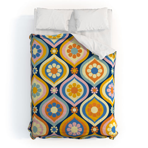 Jenean Morrison Ogee Floral Comforter