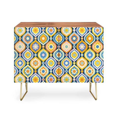 Jenean Morrison Ogee Floral Credenza