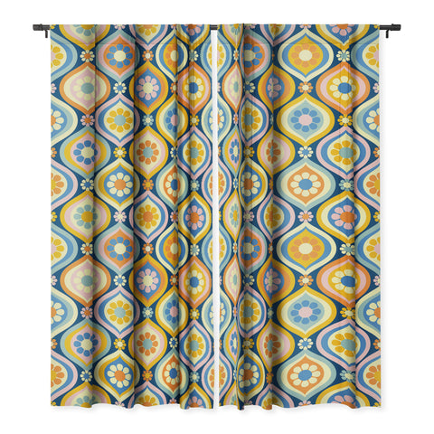 Jenean Morrison Ogee Floral Blackout Non Repeat