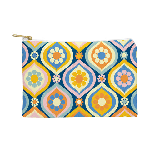 Jenean Morrison Ogee Floral Pouch