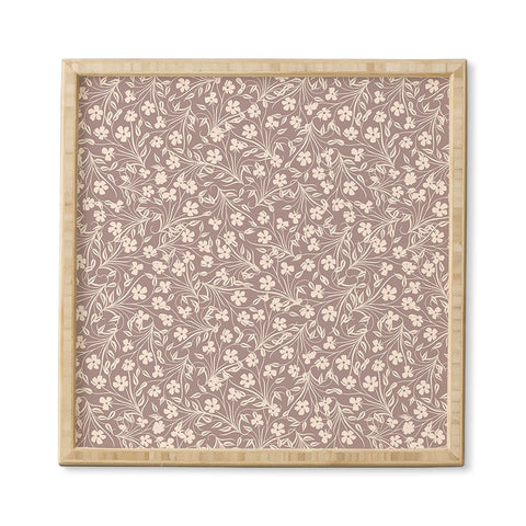 Jenean Morrison Pale Flower Framed Wall Art