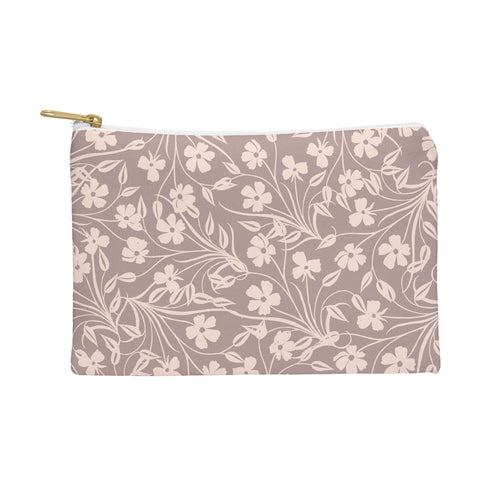 Jenean Morrison Pale Flower Pouch