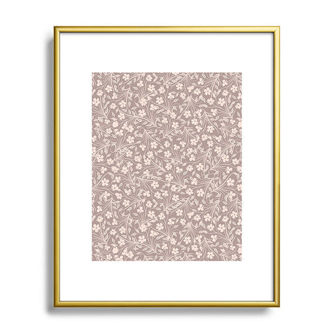 Jenean Morrison Pale Flower Metal Framed Art Print