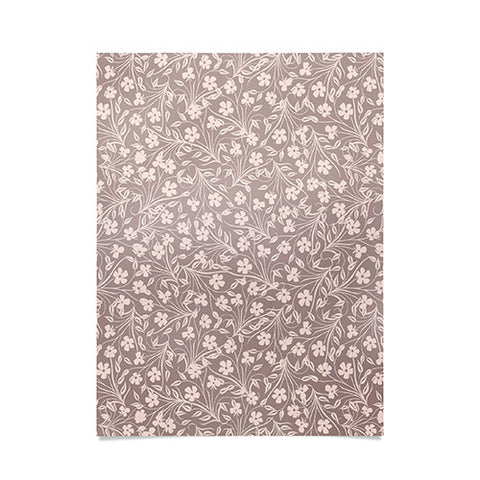 Jenean Morrison Pale Flower Poster