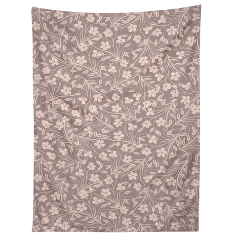 Jenean Morrison Pale Flower Tapestry