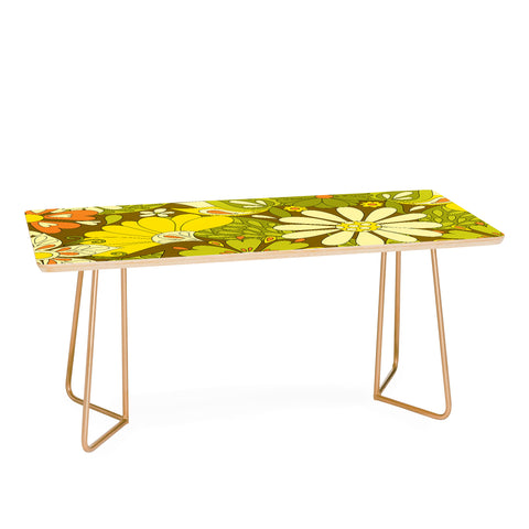 Jenean Morrison Park Walk Yellow Coffee Table