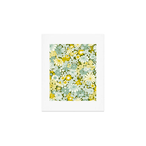 Jenean Morrison Peg in Faded Blue Art Print