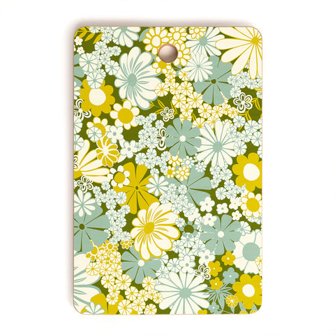 Jenean Morrison Peg in Faded Blue Cutting Board Rectangle