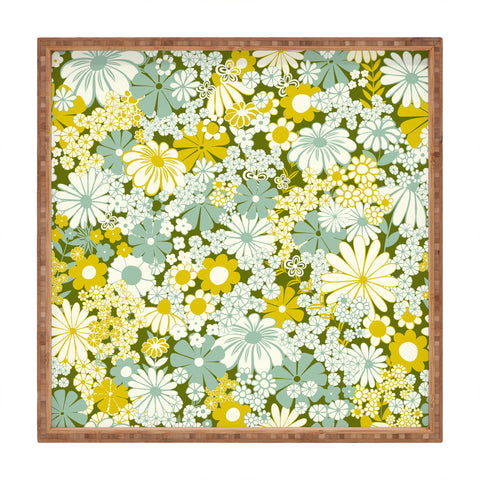 Jenean Morrison Peg in Faded Blue Square Tray