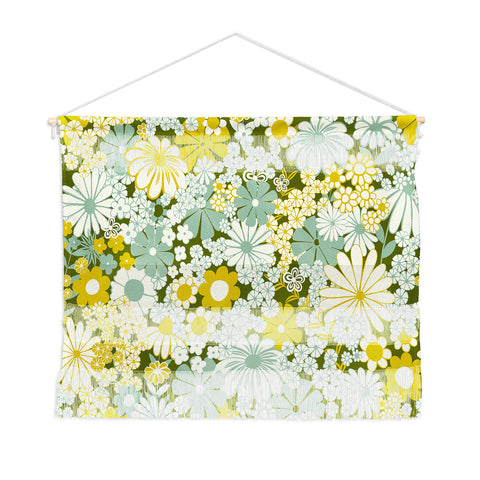 Jenean Morrison Peg in Faded Blue Wall Hanging Landscape