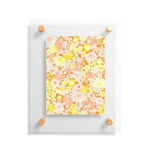 Jenean Morrison Peg In Persimmon Floating Acrylic Print