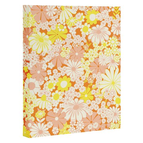 Jenean Morrison Peg In Persimmon Art Canvas