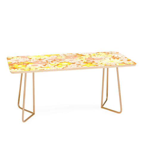 Jenean Morrison Peg In Persimmon Coffee Table