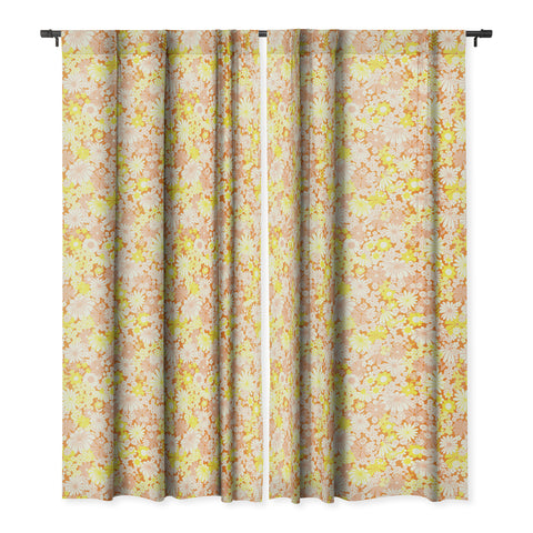Jenean Morrison Peg In Persimmon Blackout Window Curtain