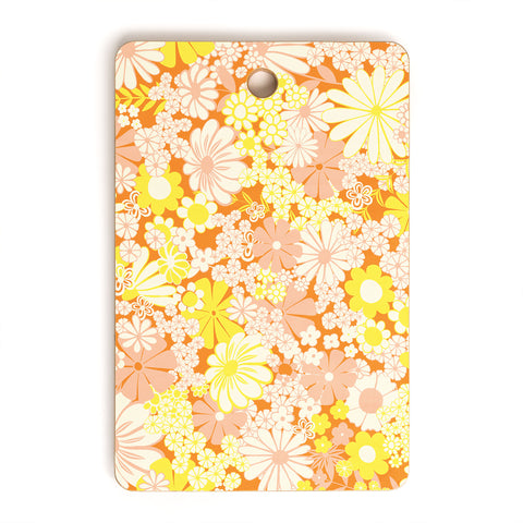 Jenean Morrison Peg In Persimmon Cutting Board Rectangle