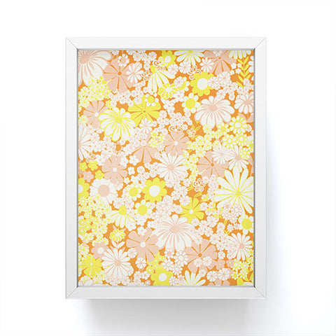 Jenean Morrison Peg In Persimmon Framed Mini Art Print