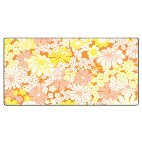 Jenean Morrison Peg In Persimmon Desk Mat