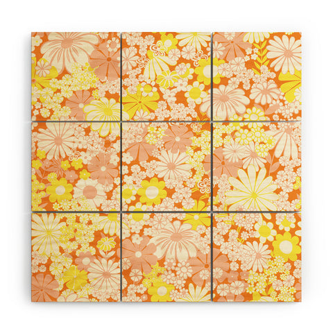 Jenean Morrison Peg In Persimmon Wood Wall Mural