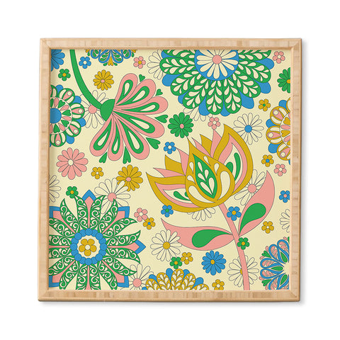 Jenean Morrison Perennial Garden Framed Wall Art