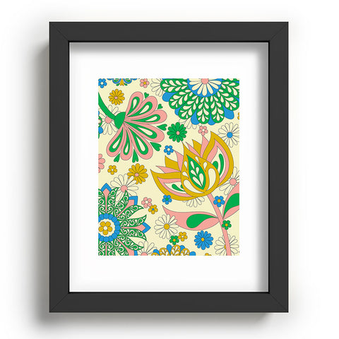 Jenean Morrison Perennial Garden Recessed Framing Rectangle