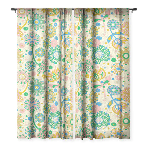 Jenean Morrison Perennial Garden Sheer Non Repeat